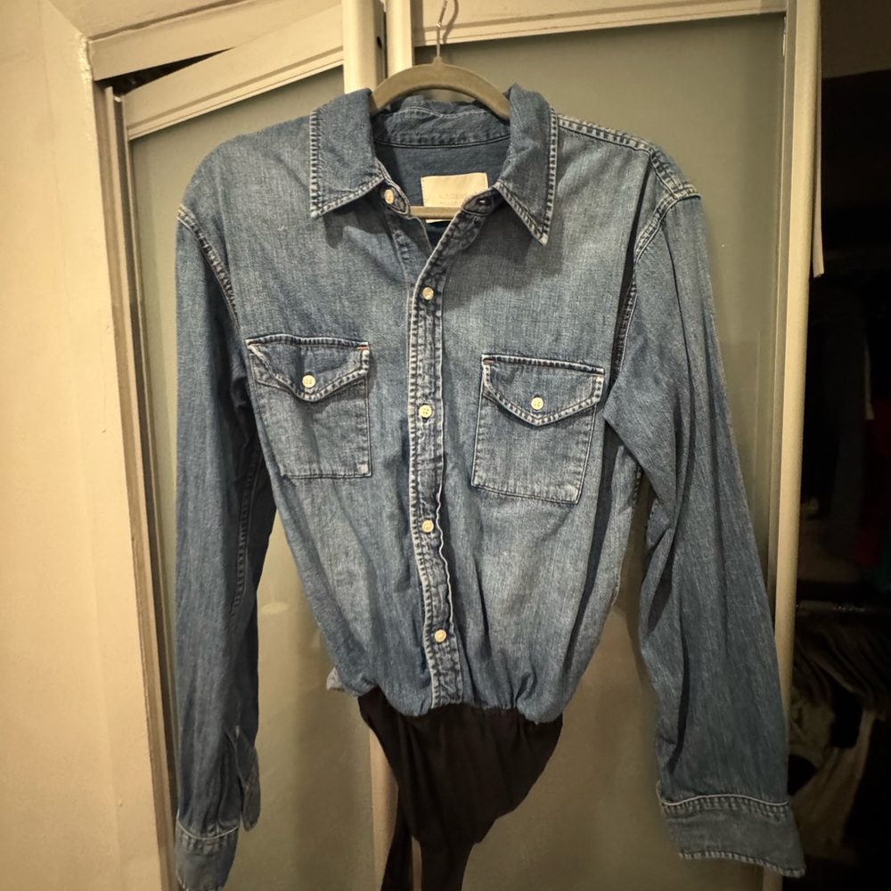 Citizens of Humanity Denim Bodysuit